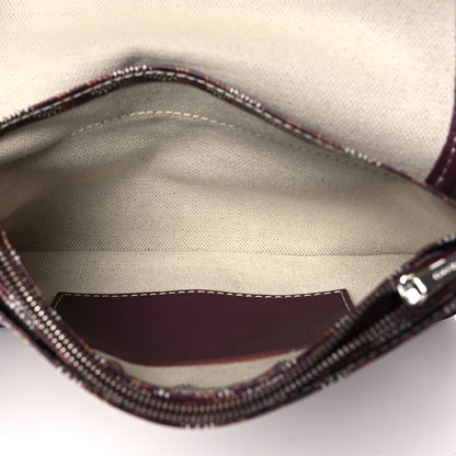 Goyard Goyardine Plumet Wallet Clutch Burgundy 5 of 9