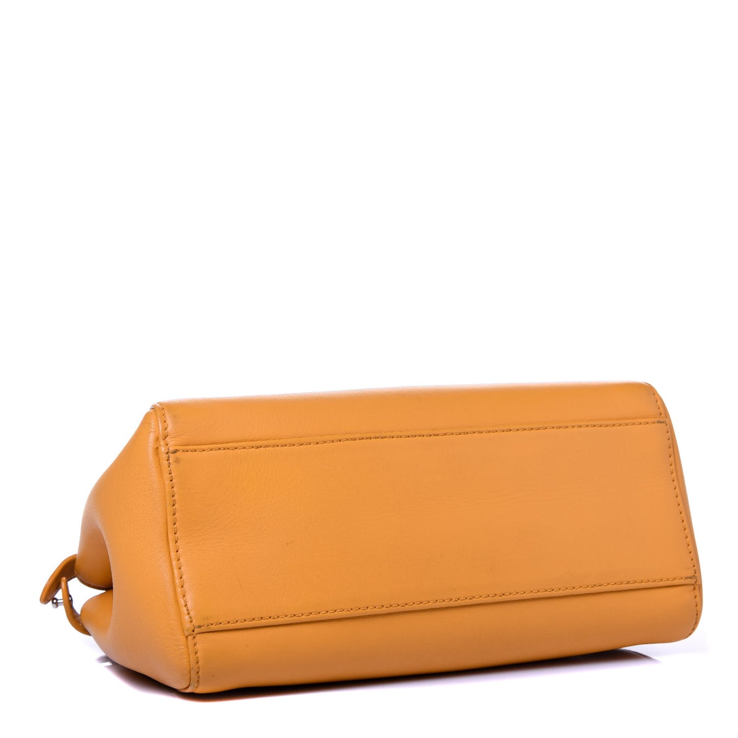 Nappa Mini Peekaboo Iconic Satchel Giallo Syrup