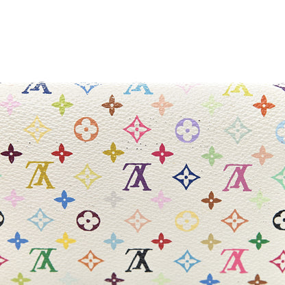 Louis Vuitton Monogram Multicolor Porte Tresor International Wallet White 16 of 17