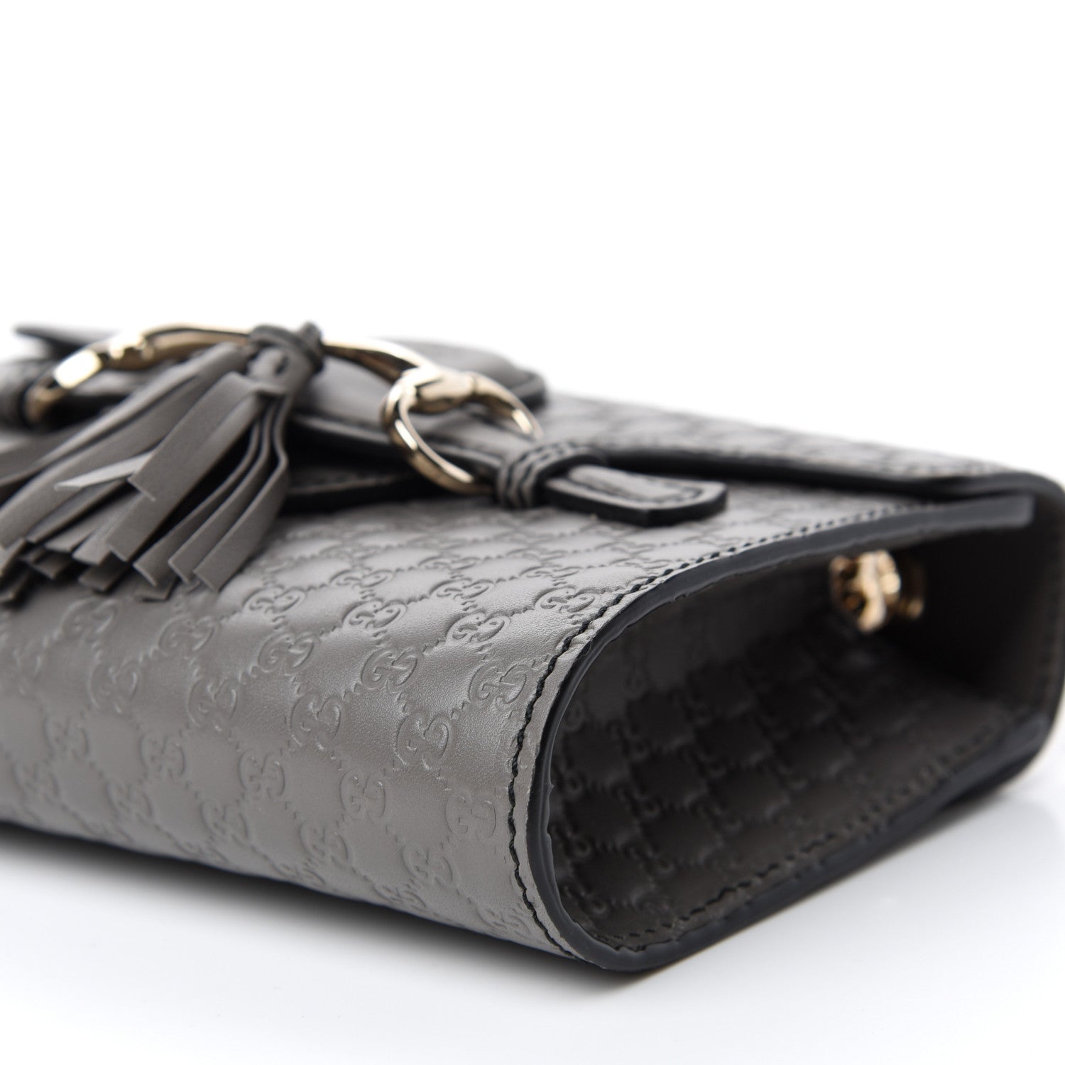Gucci Soft Microguccissima Mini Emily Chain Shoulder Bag Loess 7 of 10
