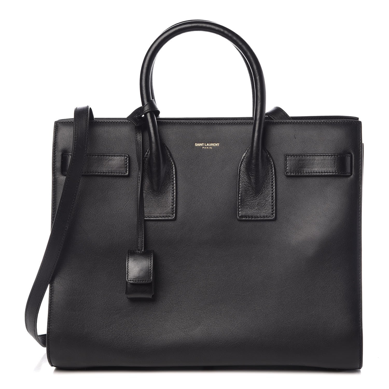 Saint Laurent Calfskin Small Sac De Jour Black 1 of 7