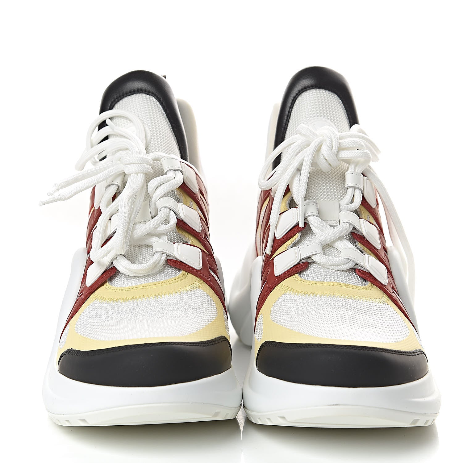 Louis Vuitton Calfskin Technical Nylon LV Archlight Sneakers 40 Terracotta 2 of 8