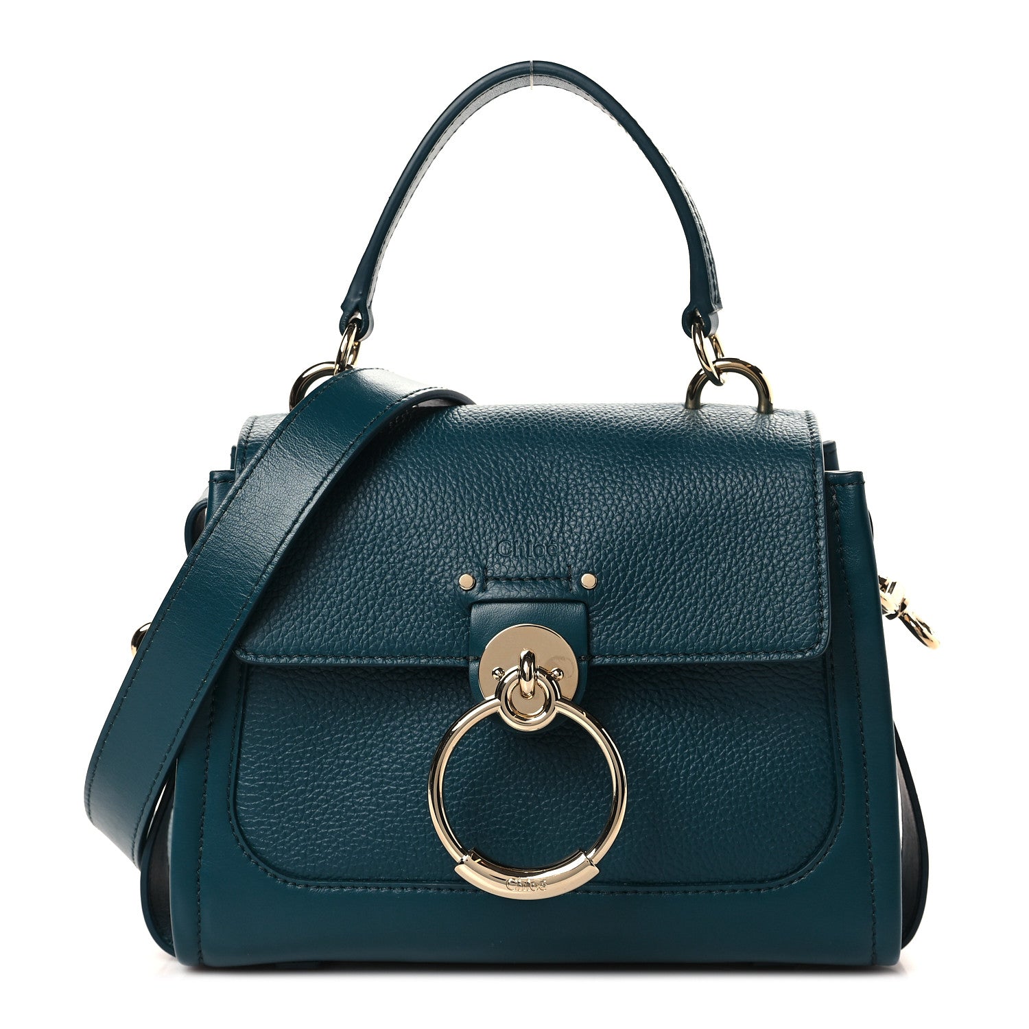 Chloe Calfskin Mini Tess Day Bag Emerald 1 of 9