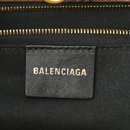 Balenciaga Coated Canvas BB Monogram Small Signature East West Shopper Bag Beige Brown 6 of 10