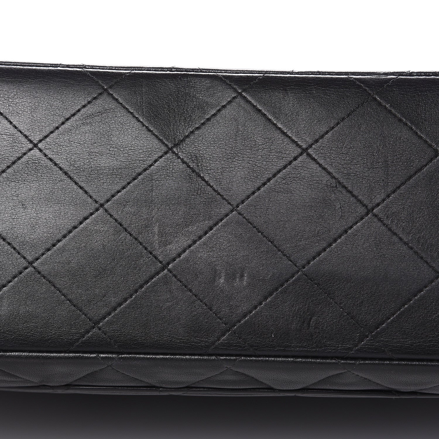 Chanel Lambskin Quilted XL Jumbo Single Flap Black 11 of 16