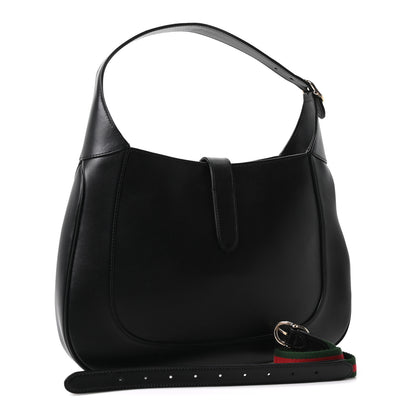 Gucci Boarded Dyana Lux Calfskin Medium Jackie 1961 Hobo Black 3 of 10