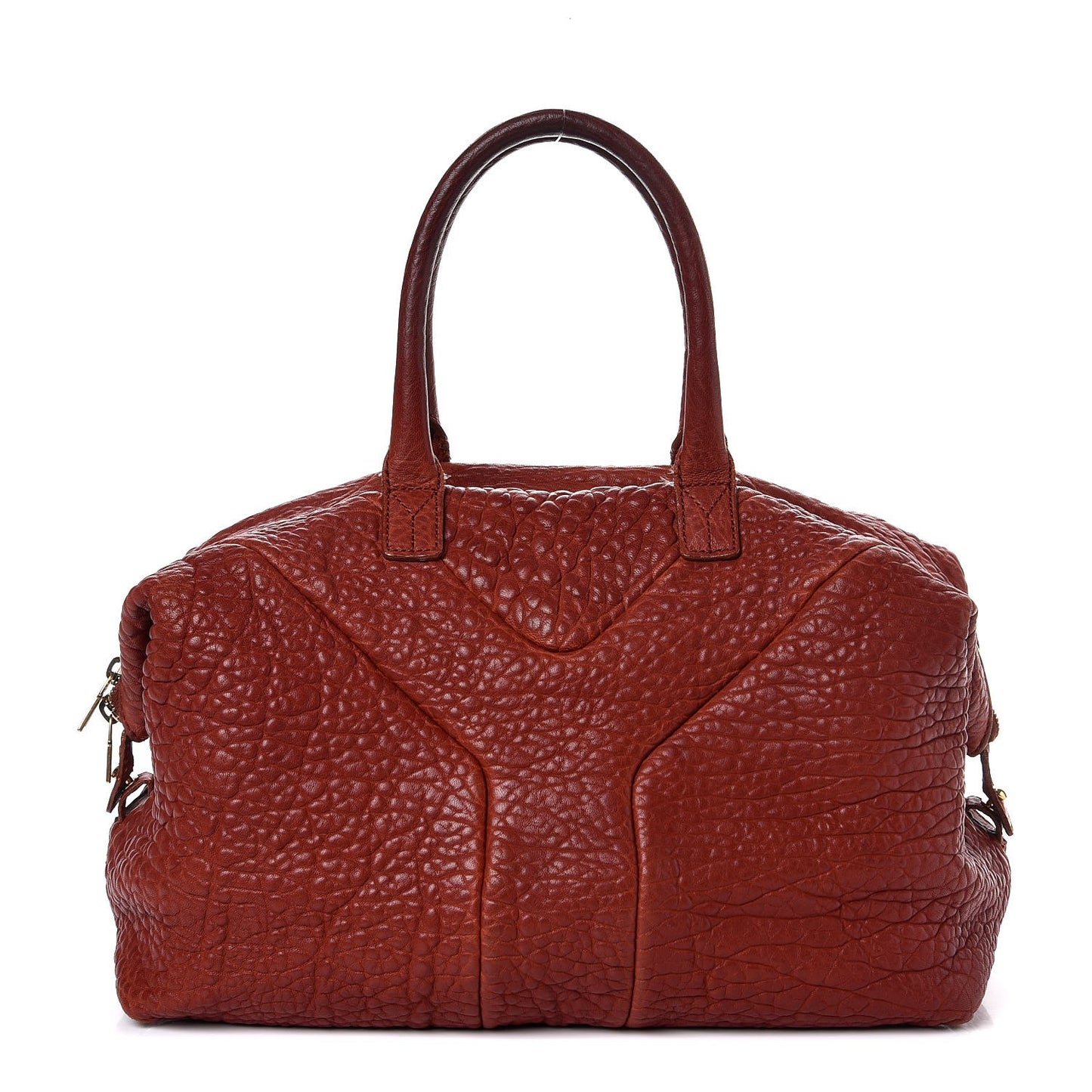 Pebbled Lambskin Easy Sac Burnt Orange