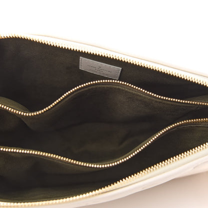 Louis Vuitton Lambskin Embossed Monogram Coussin PM Cream 5 of 8