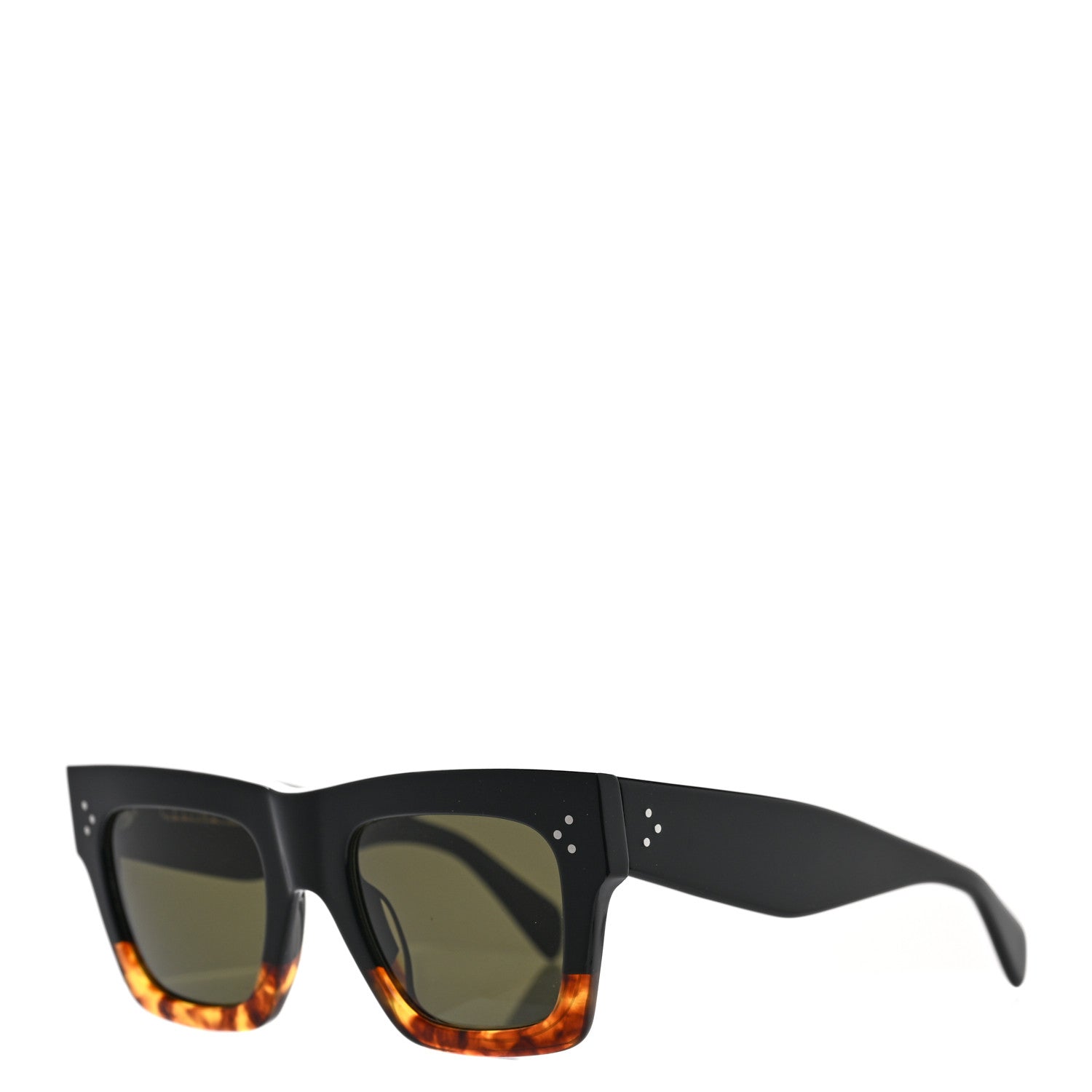 Celine Sunglasses CL 41054/S Black Havana 1 of 6