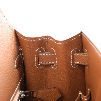 Hermes Epsom Kelly Sellier 25 Gold 19 of 40