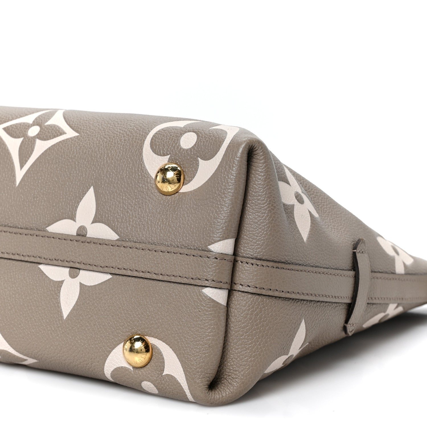 Louis Vuitton Empreinte Monogram Giant CarryAll PM Tourterelle Creme 11 of 11
