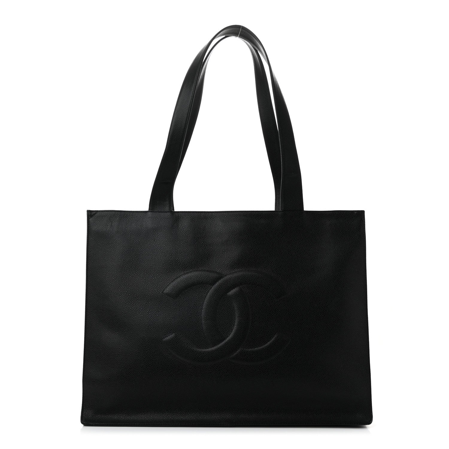 Chanel Caviar CC Tote Black 1 of 11