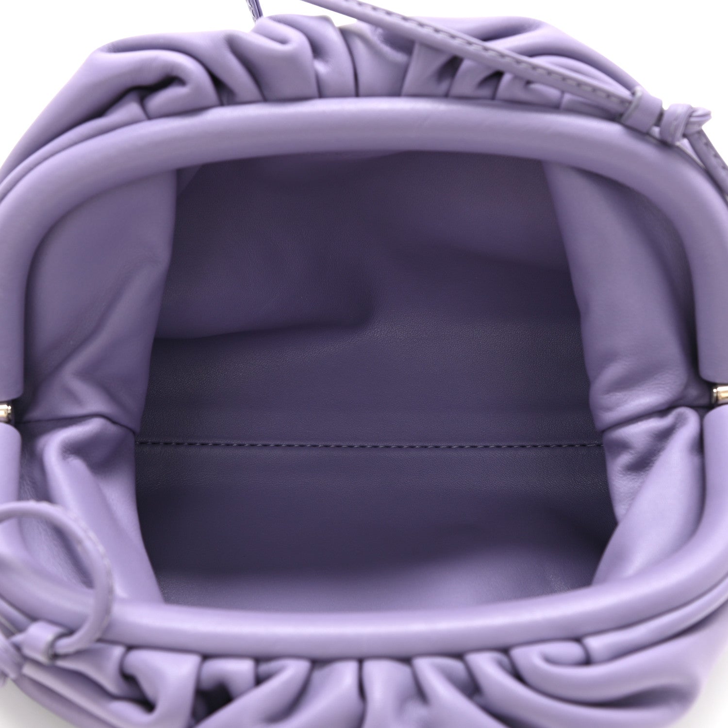 Bottega Veneta Butter Calfskin The Mini Pouch Lavender 5 of 9