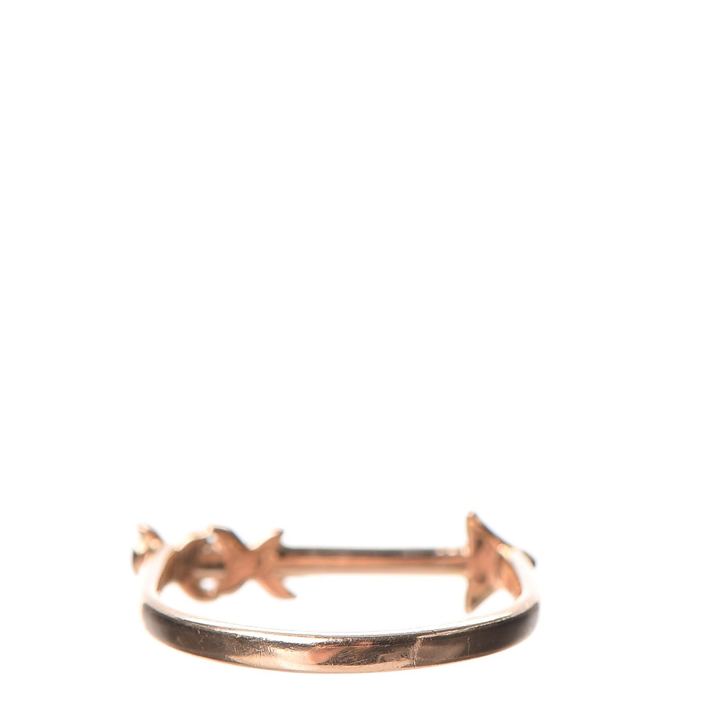 18K Rose Gold Paloma's Graffiti Arrow Ring 53.5 6.5