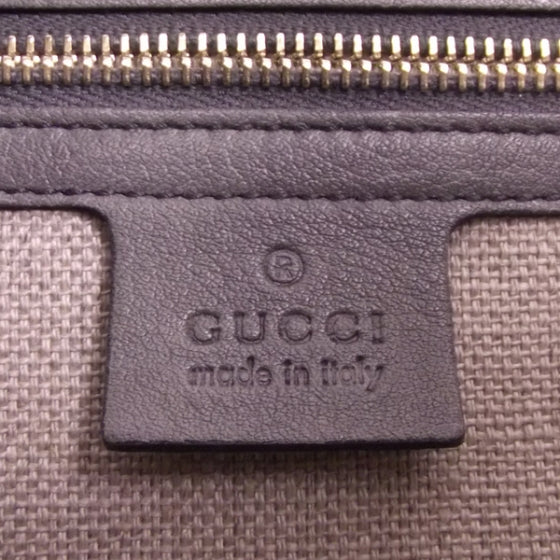 Gucci Leather New Jackie Hobo Gray 7 of 10
