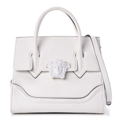 Versace Calfskin Medium Palazzo Empire Bag White 1 of 11