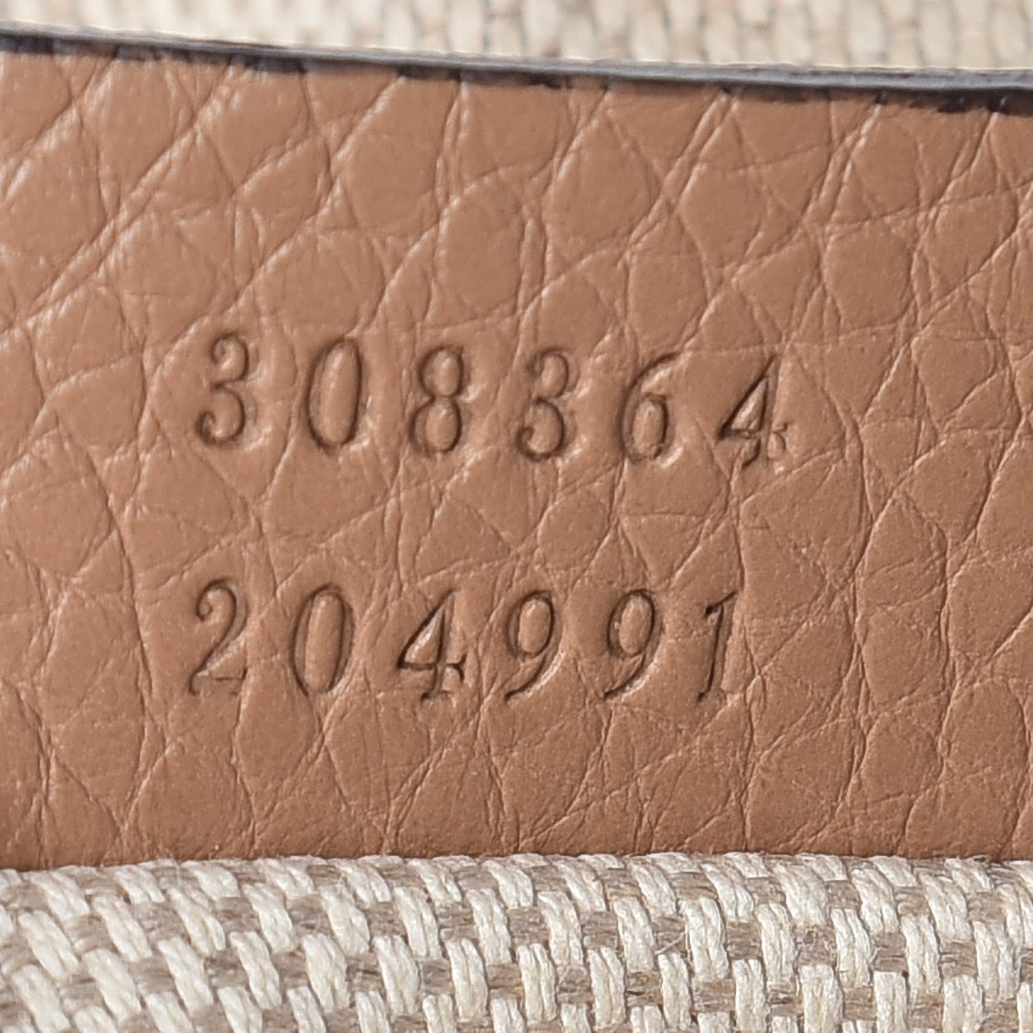 Gucci Pebbled Calfskin Small Soho Disco Bag Rose Beige 9 of 9