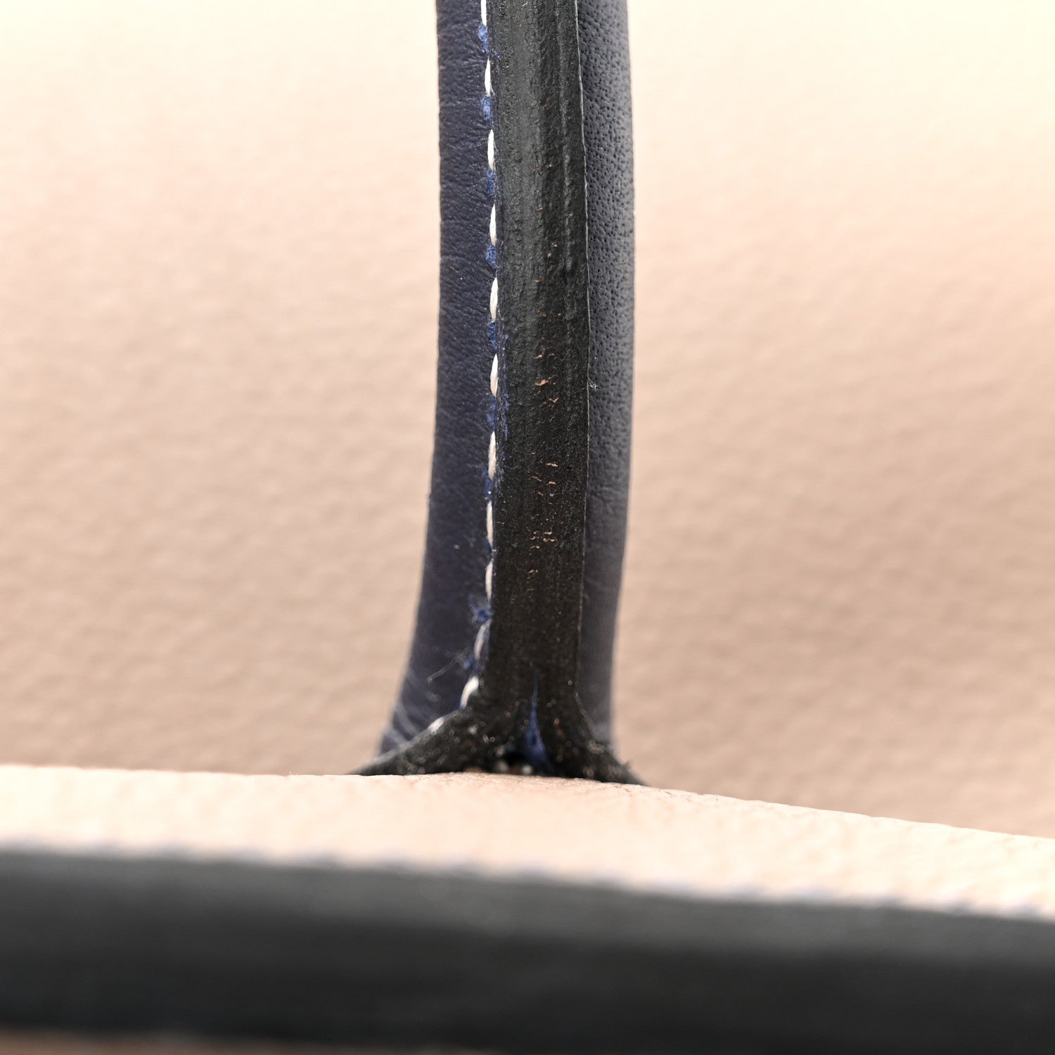 Hermes Togo Horseshoe Birkin 35 Etoupe Bleu Nuit 12 of 13