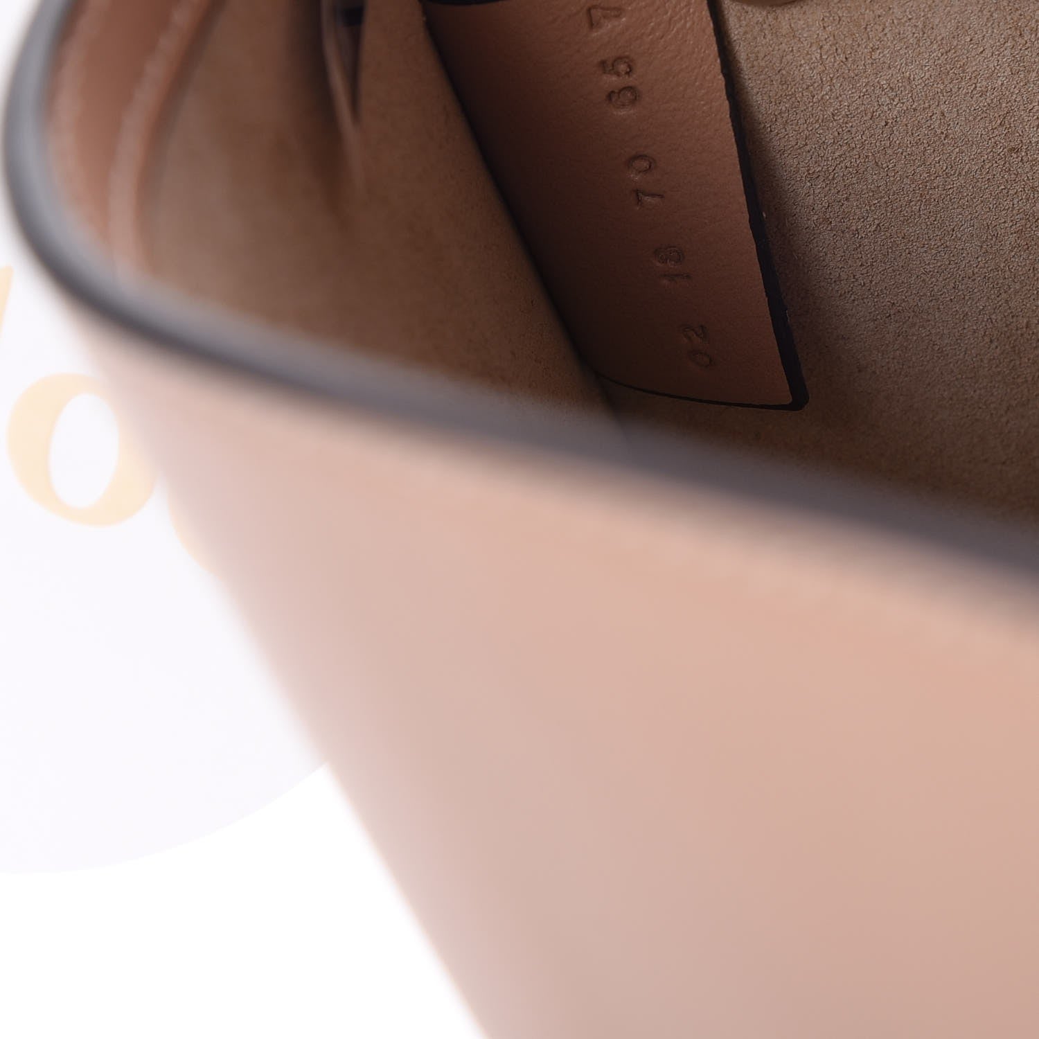 Chloe Calfskin Suede Medium Nile Bracelet Bag Biscotti Beige 7 of 8