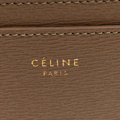Celine Grained Calfskin Multifunction Card Holder Taupe 6 of 8