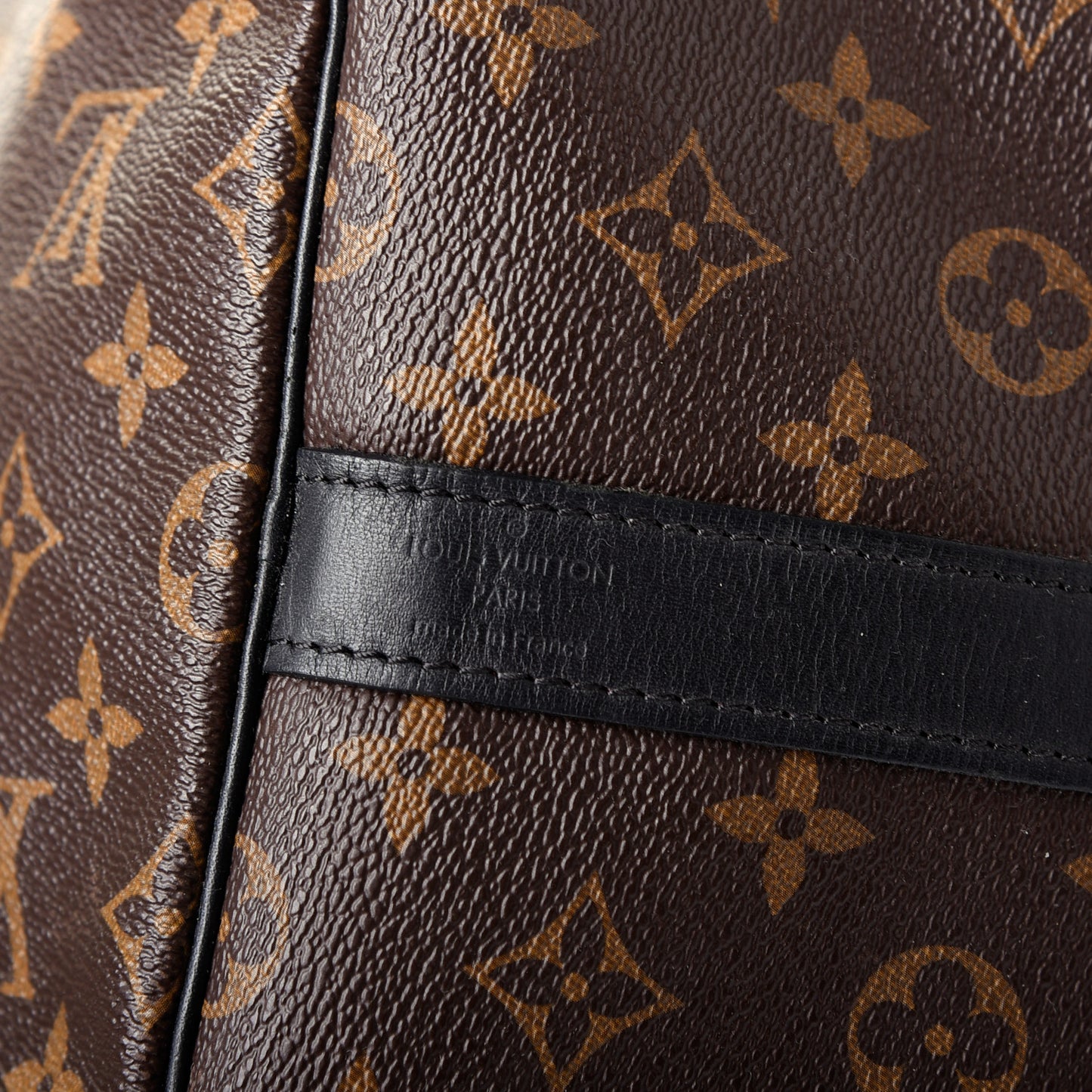 Monogram Macassar Keepall Bandouliere 55