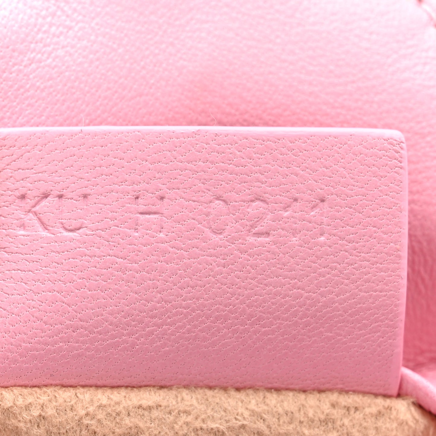 Lambskin Mini Balle Bag Baby Pink