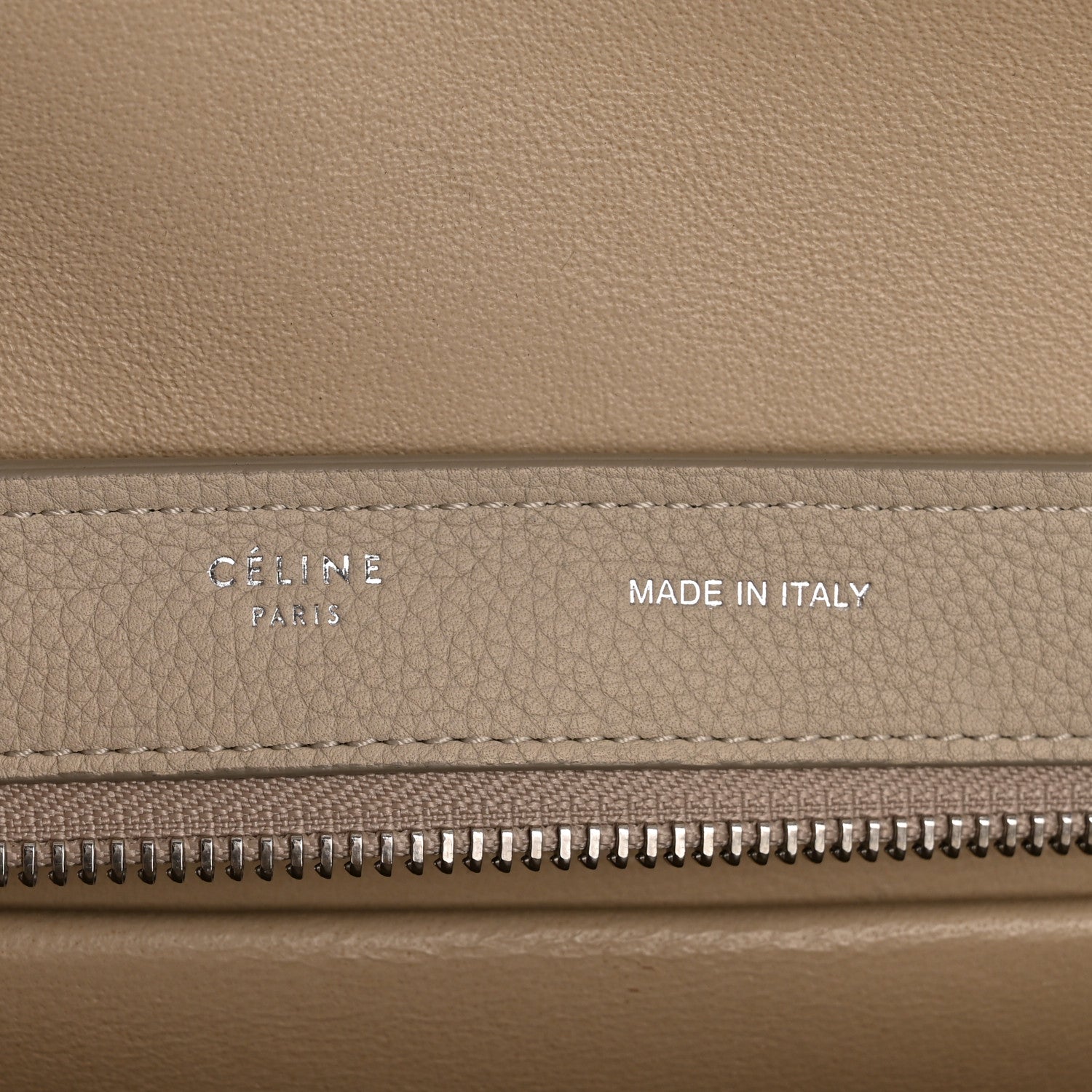 Celine Spazzolato Calfskin Nubuck Small Trapeze Quartz 6 of 14