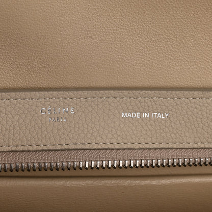 Celine Spazzolato Calfskin Nubuck Small Trapeze Quartz 6 of 14