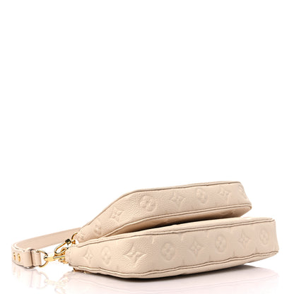Louis Vuitton Empreinte Monogram Giant Multi Pochette Accessories Cream 4 of 9