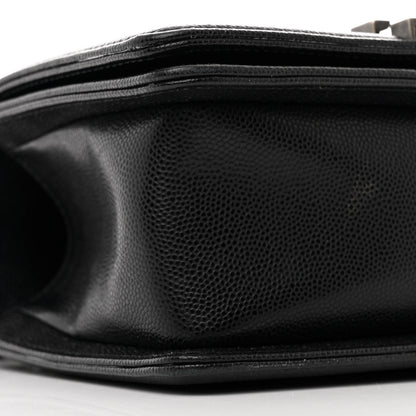 Chanel Caviar Quilted Small Boy Flap Black 9 of 10