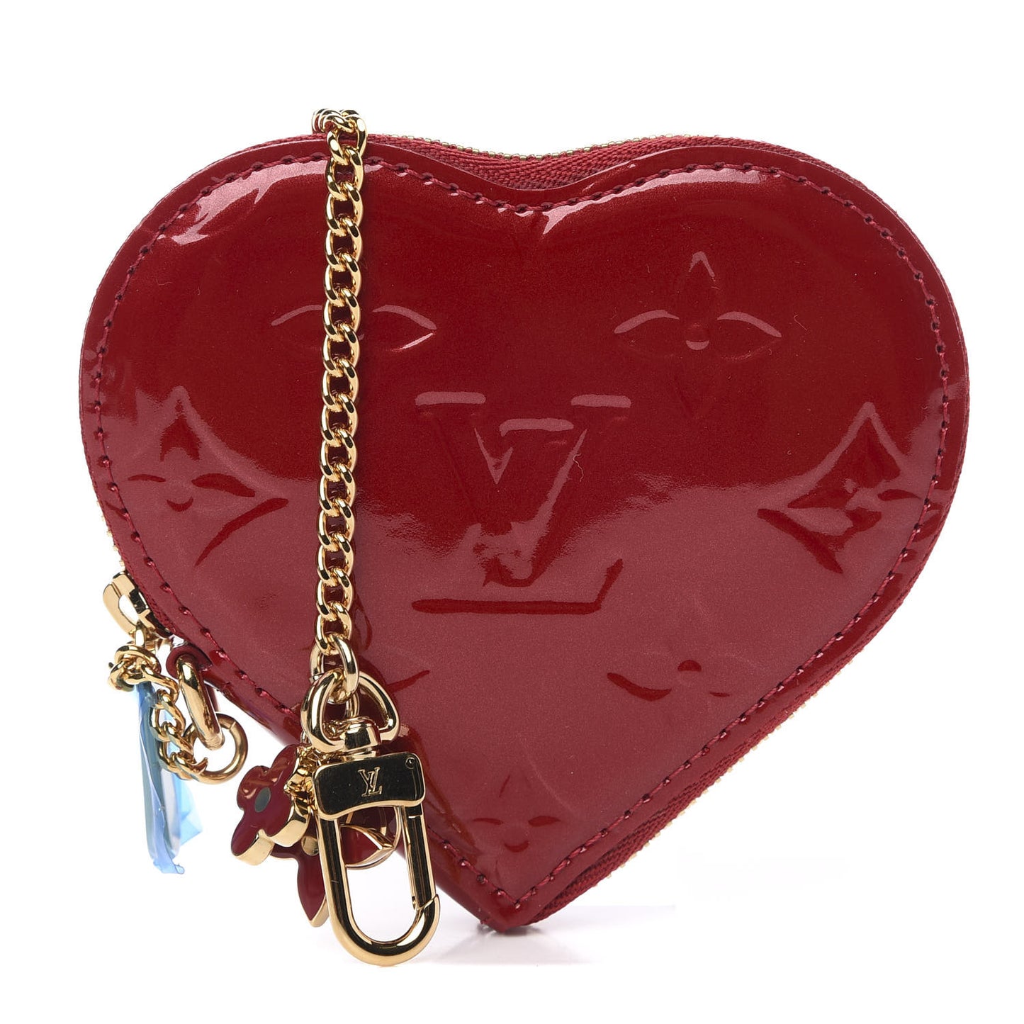 Vernis Coeur Heart Coin Purse Pomme D'Amour