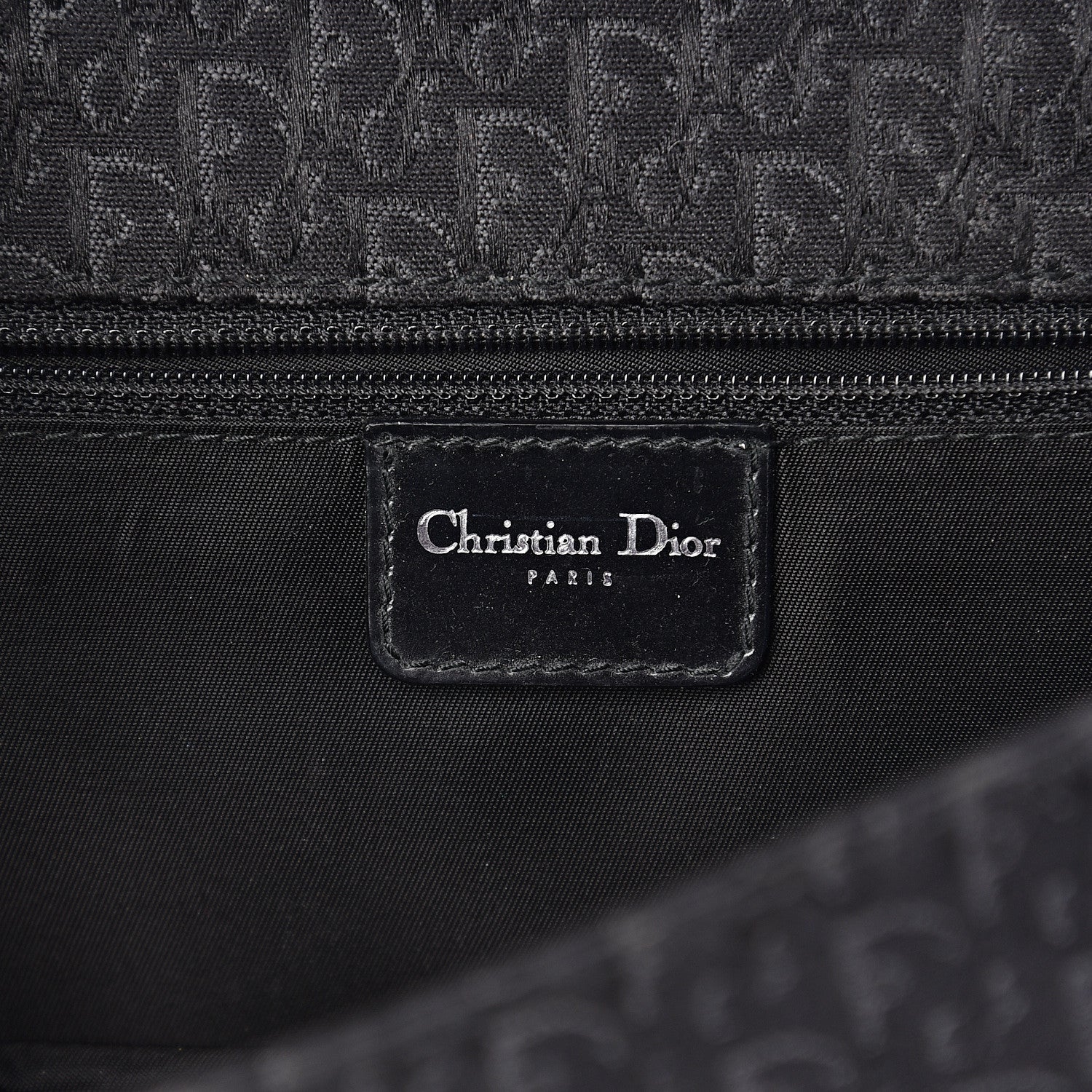Christian Dior Monogram D Trick Shoulder Bag Black 5 of 9