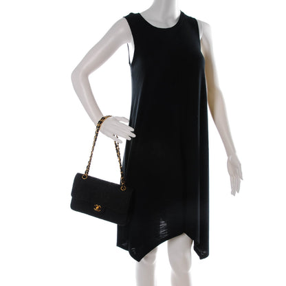 Chanel Canvas Camellia Embroidered Small Double Flap Black 2 of 9