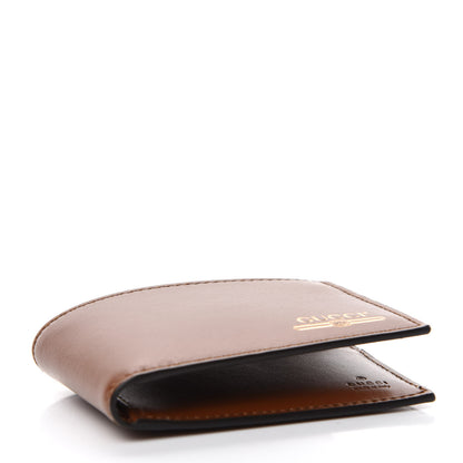 Gucci Plutone Calfskin Logo Bi-Fold Wallet Cuir 4 of 7
