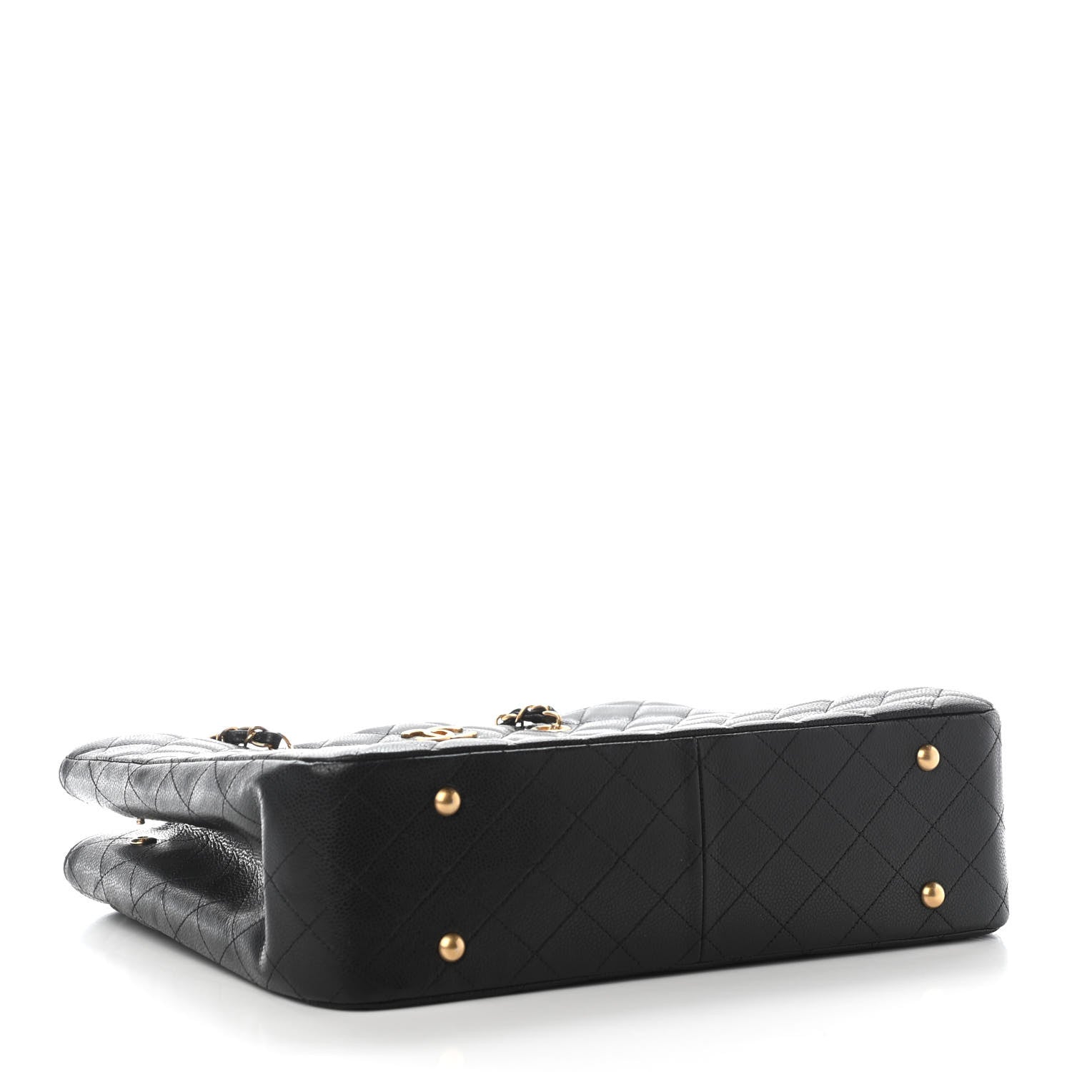 Chanel Caviar Quilted Large Shopping Tote Black 4 of 9
