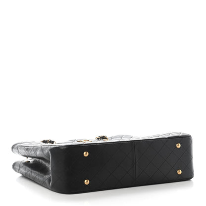 Chanel Caviar Quilted Large Shopping Tote Black 4 of 9