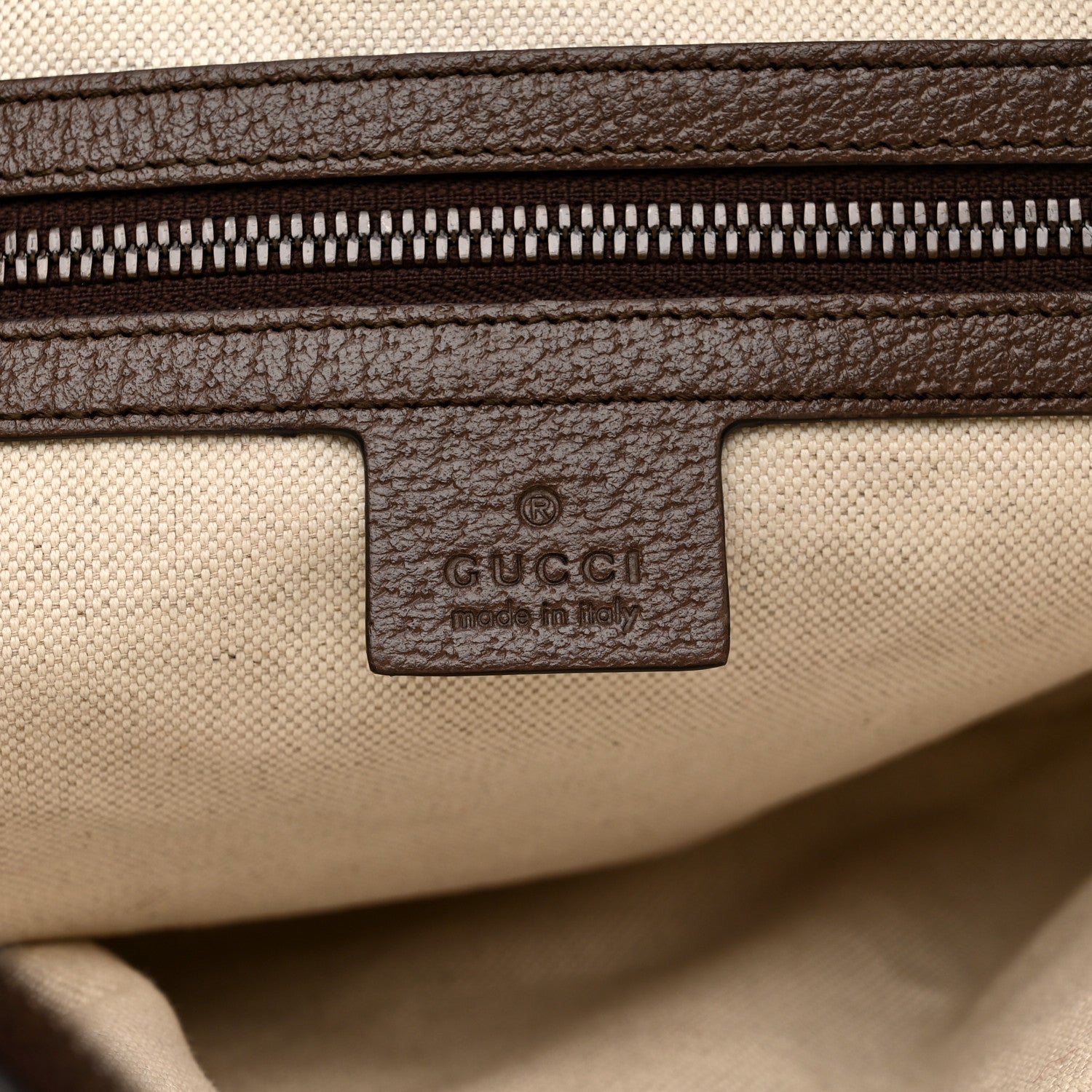 Gucci GG Supreme Monogram Web Small Ophidia Half Moon Hobo Brown 6 of 11