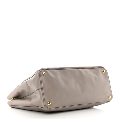 Prada Saffiano Large Galleria Double Zip Tote Argilla 4 of 25