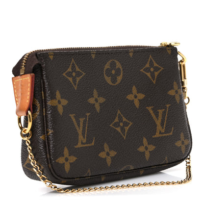 Louis Vuitton Monogram Mini Pochette Accessories 3 of 7