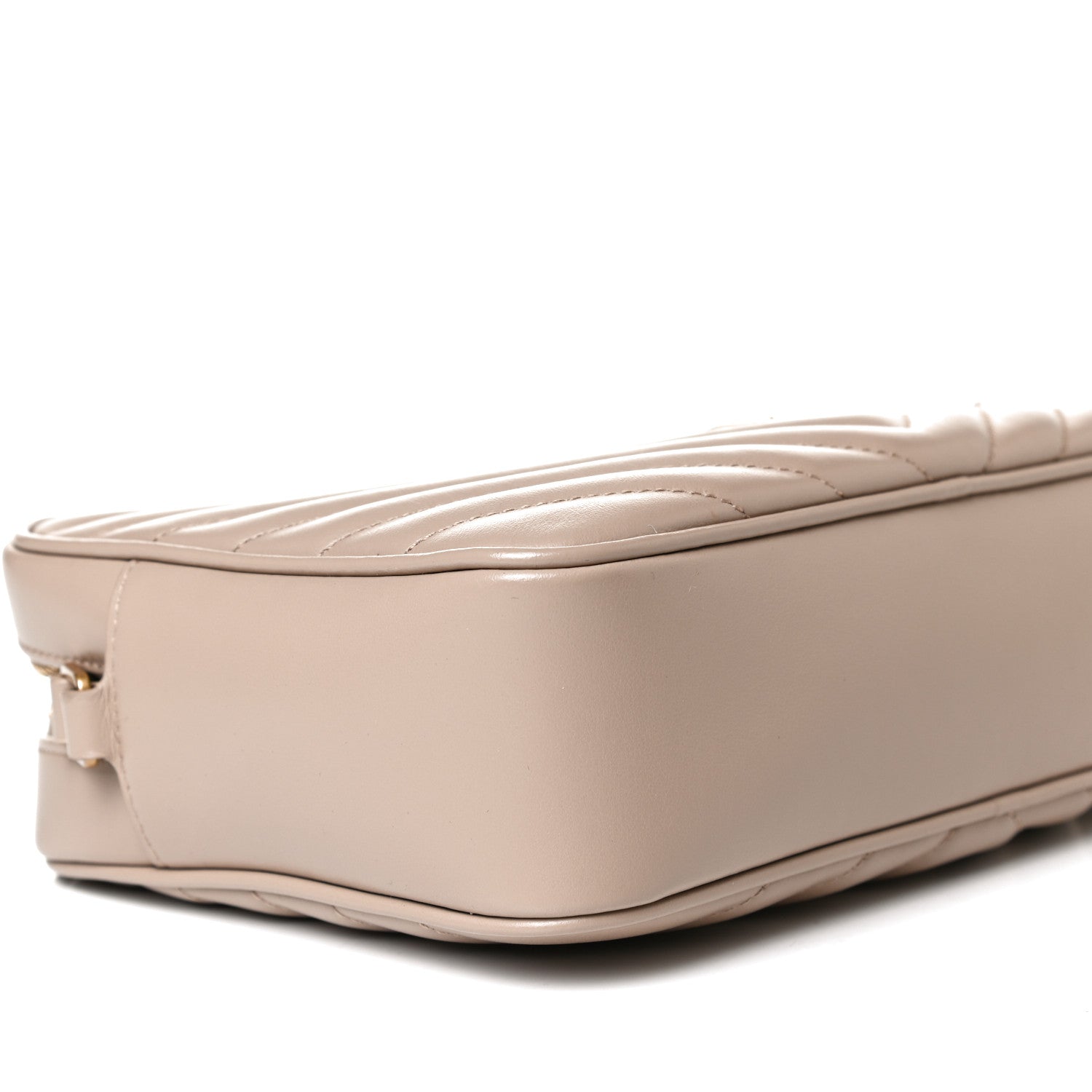 Saint Laurent Calfskin Matelasse Monogram Lou Camera Bag Nude Powder 9 of 10