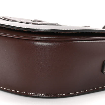 Celine Smooth Calfskin Cuir Triomphe Folco Crossbody Bag Chestnut 10 of 10