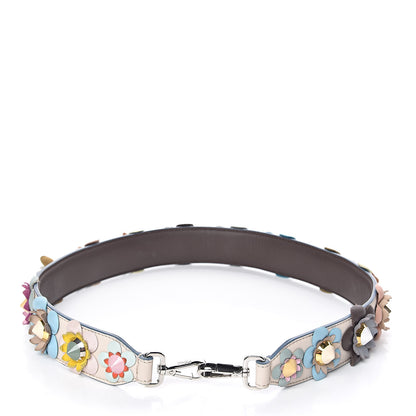 Fendi Vitello Dolce Flowerland Studded Strap You Camelia Moresco Multicolor 4 of 4