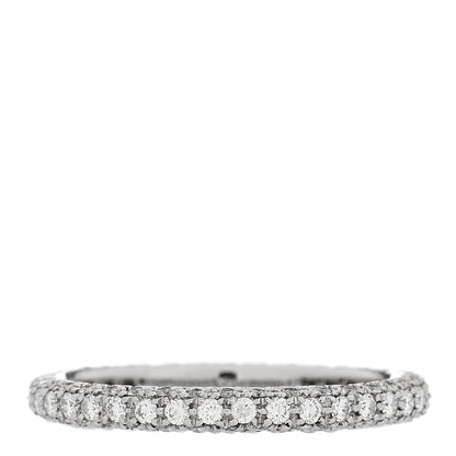 Tiffany Platinum Diamond Etoile Eternity Pave Band Ring 50 5.5 1 of 4