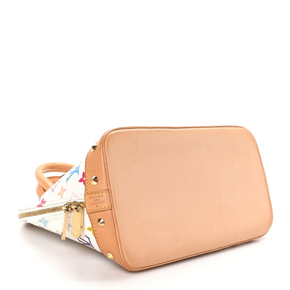 Louis Vuitton Monogram Multicolor Alma White 4 of 10