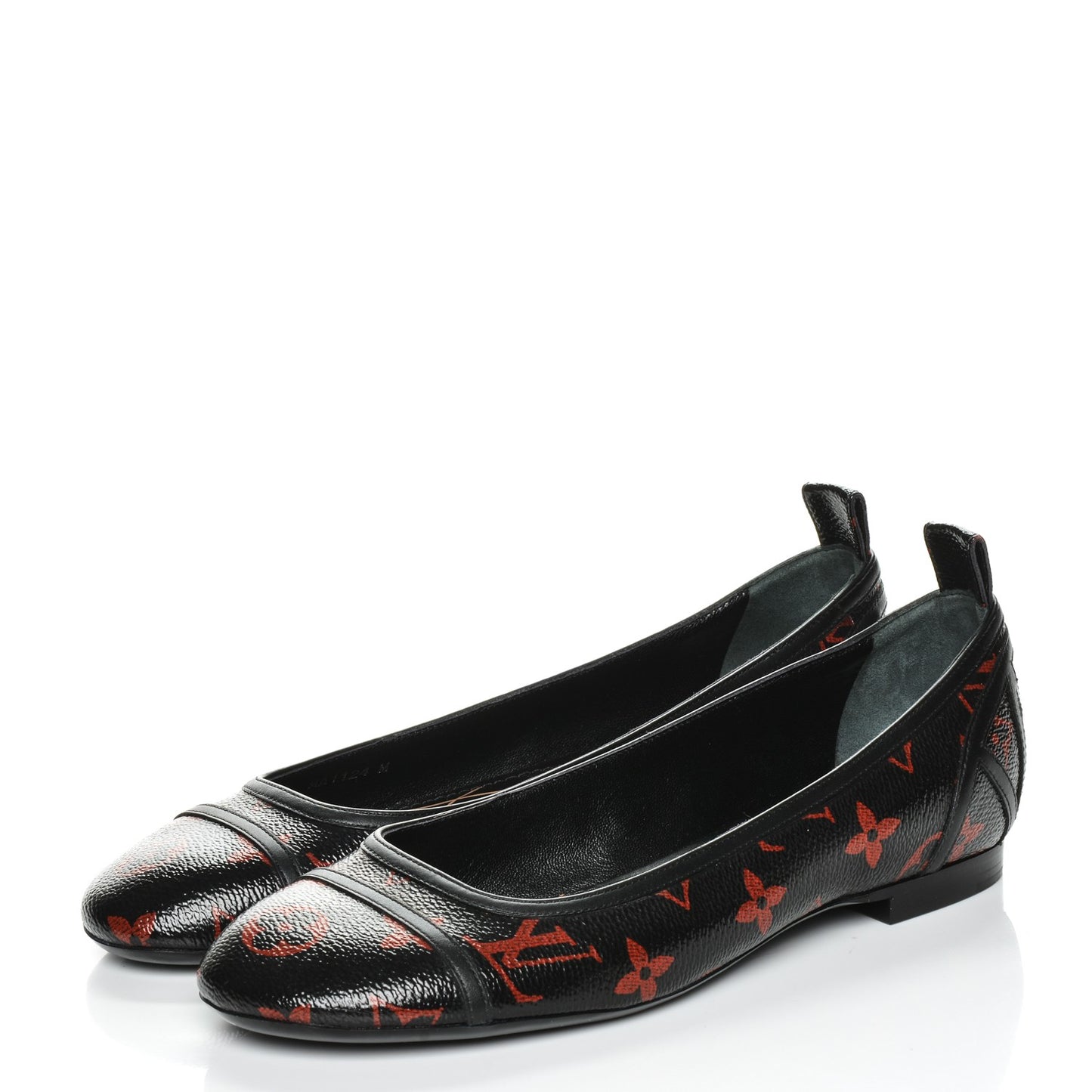 Monogram Infrarouge New Revival Ballerina Flats 36 Black