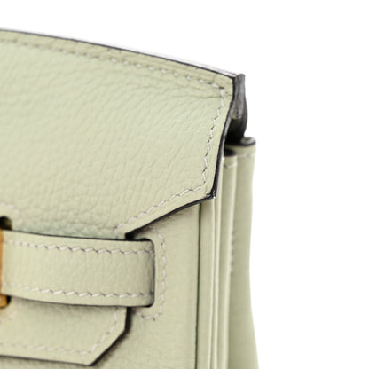 Hermes Togo Birkin 25 Gris Neve 12 of 15