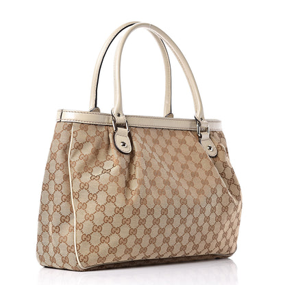Gucci Monogram Medium Sukey Top Handle Tote Off White 3 of 11