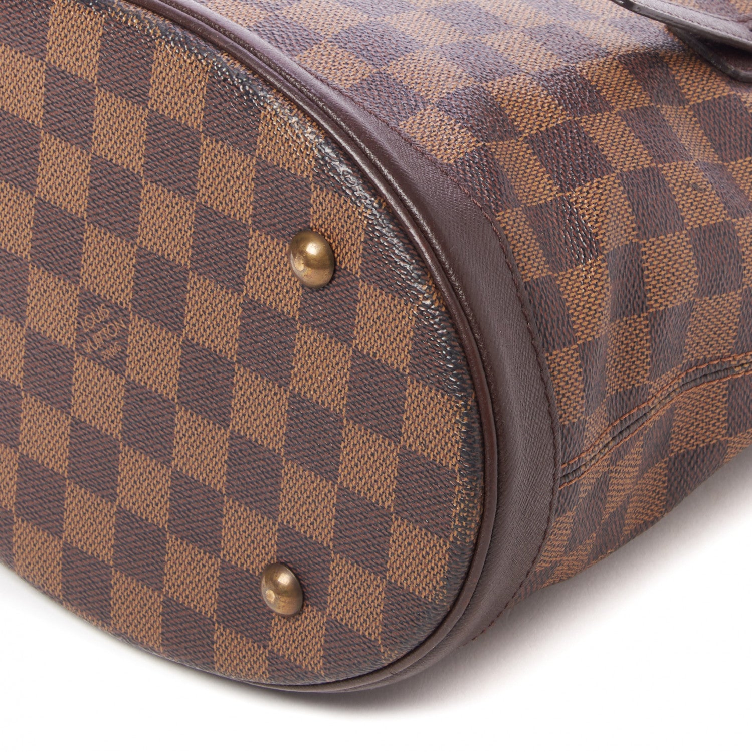 Louis Vuitton Damier Ebene Marais Bucket 23 5 of 11