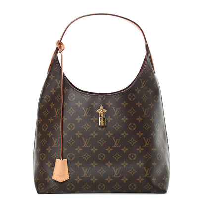 Louis Vuitton Monogram Flower Hobo Beige 1 of 12