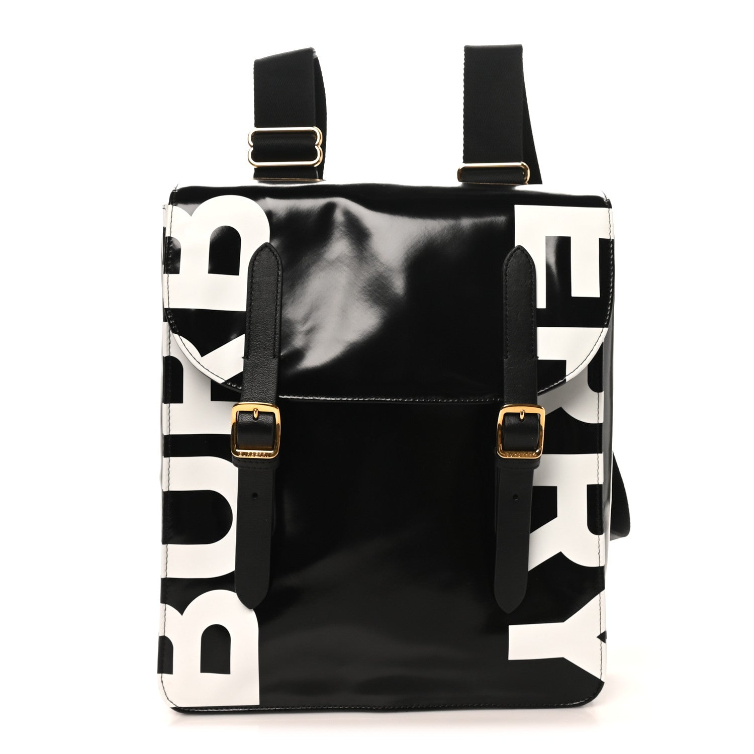 Burberry Valeria Prirock Kids Backpack Black White 1 of 9